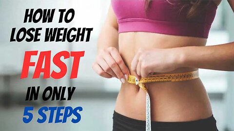 How to Loose Weight Fast in only 5 STEPS (Best selling hormonal balance supplements in Description!)