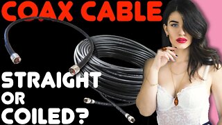 Will Coiling Your Coax Change The SWR Or Damage Your Radio? Is Coiled Coax Bad For Your Radio?