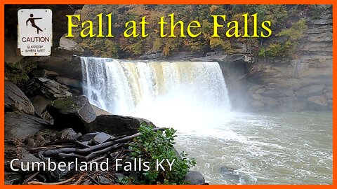 Fall at the Falls: Cumberland Falls KY