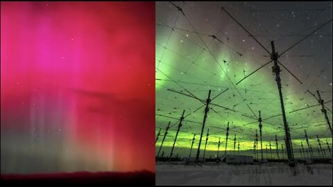 ONE COINCIDENCE AFTER THE NEXT! HAARP IS RUNNING AN "EXPERIMENT" DURING THE SOLAR FLARE EVENT!