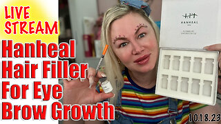 Live Stream How I grow new hair with Hanheal Hair Filler | Wannabe Beauty Guru| Code Jessica10