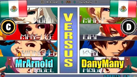 The King of Fighters 2001 (MrArnold Vs. DanyMany) [Mexico Vs. Mexico]