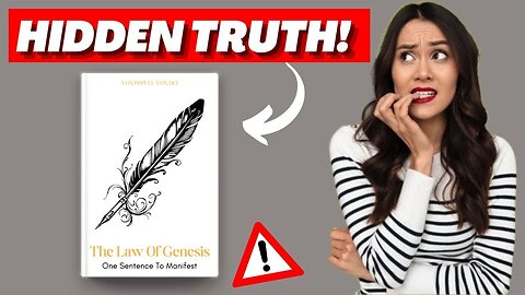 The Law Of Genesis Review – (( HIDDEN TRUTH! )) – THE LAW OF GENESIS – One Sentence To Manifest