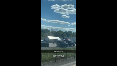 Highway 401 Accident