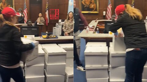 40,000 Sworn Election Affidavits Were Delivered To Georgia Governor Brian Kemp's Office