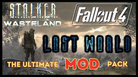 Fallout 4 Looks Amazing With The Lost World Mod Pack | Fallout 4 Modded