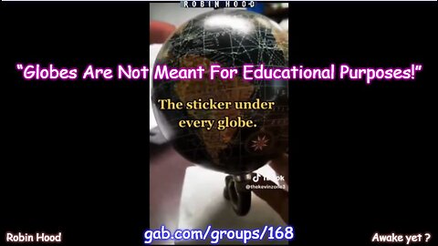 “Globes Are Not Meant For Educational Purposes!”