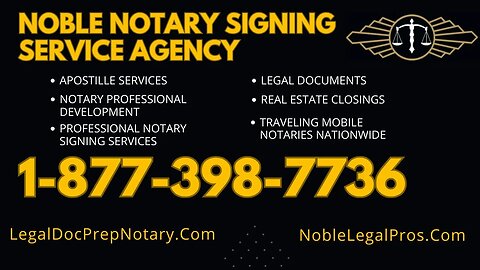 TRAVELING Mobile Notary Public Signing Service Near Me | Fairfax, VA