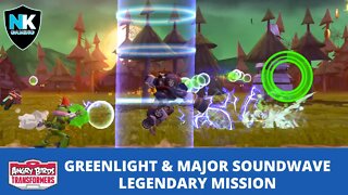 Angry Birds Transformers 2.0 - Legendary Mission - Greenlight & Major Soundwave