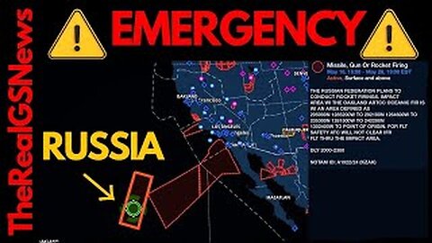 Emergency Alert! Russia To Fire Missiles Off The Coast Of California Till May 26, 2024
