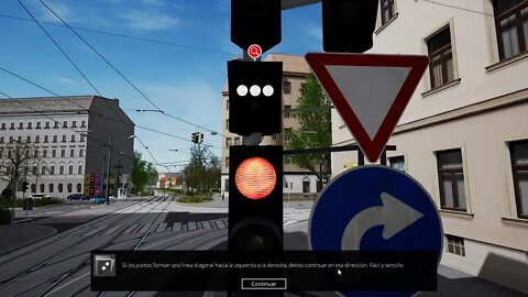 probando este juego TramSim Vienna