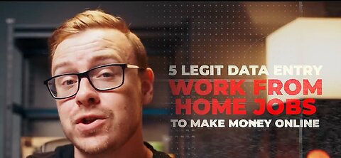 5 Legit Data Entry Work From Home