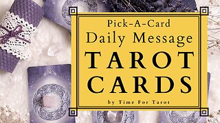 Tarot Card Reading - Pick-A-Card Daily Message