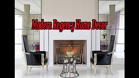Modern Regency Interior Design Ideas.
