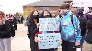 'I have been bullied for a long time.' Holt High School students organize walk out over bullying