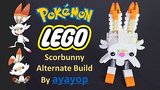 Lego - Scorbunny Pokémon Speed Build | MOC by ayayop | 31133 Alternate Build