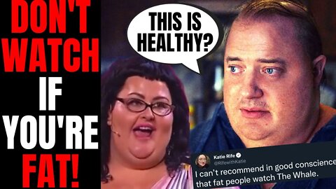 Woke Critics FURIOUS At Brendan Fraser's The Whale! | Say It's TRIGGERING And Fatphobic!