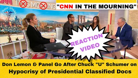 Chuck Schumer Gets Hammered on CNN - Don Lemon Grills Him About Biden Classified Document Hypocrisy