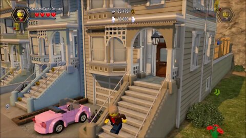 Lego City Undercover - Running Around Collecting Coins - Video Game Scrapyard