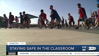 Staying safe in the classroom