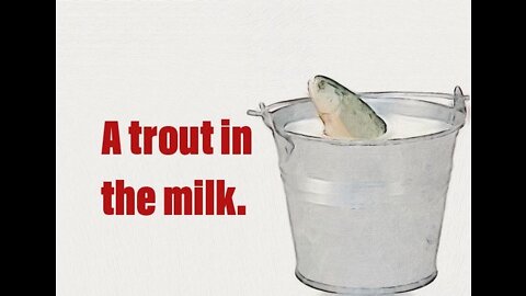 A Trout in the Milk
