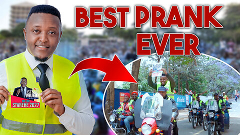 I PRANKED EVERYONE THAT I'M RUNNING FOR MEMBER OF PARLIAMENT (WATCH TILL THE END😂)