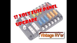 RV Repair: Fuse Box Upgrade