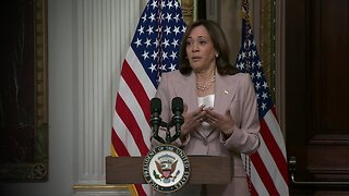 Kamala Harris gives motivational speech on Equity & Equality, but not really