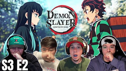 TALK NO JUTSU | Demon Slayer Season 3 Episode 2 Reaction