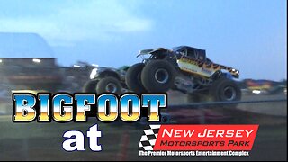 Bigfoot competing at New Jersey Motorsports Park