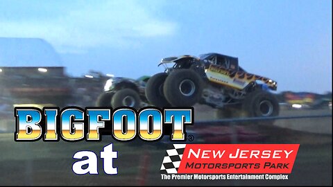 Bigfoot competing at New Jersey Motorsports Park