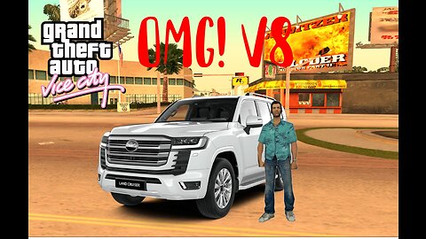 OMG! Land Cruiser V8 in Vice City watch till end of Cheat