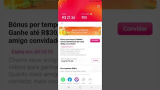 ganhe 30 reais agora com esse APP