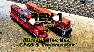 New REV 1 Motor DCC install GP60 and Trainmaster