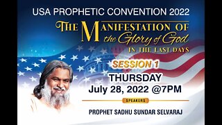 USA Prophetic Convention 2022 - Session 1