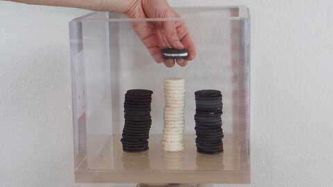 Perfect Oreo Separation Using a Vacuum Chamber
