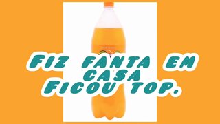 Descobri a fórmula perfeita para fazer refrigerante Fanta Laranja em casa me surpreendi.