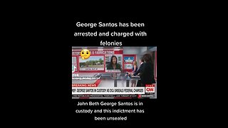 Hmmm ya don't say 🤔 George Santos has been arrested & charged with felonies