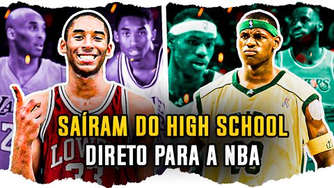 OS MELHORES JOGADORES VINDOS DO HIGH SCHOOL PARA A NBA