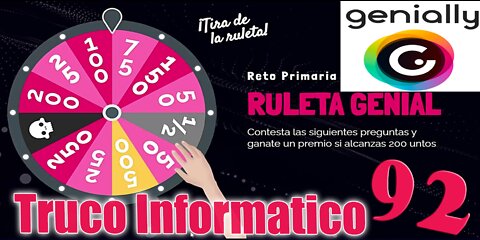 🆕 Lo que puedes hacer con GENIALLY 🔥 Ruleta Interactiva 👉 Truco Informático 92