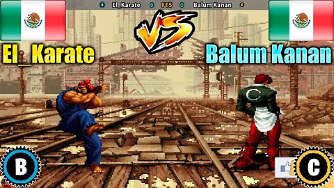 SNK vs. Capcom: SVC Chaos Super Plus (El_Karate Vs. Balum Kanan) [Mexico Vs. Mexico]