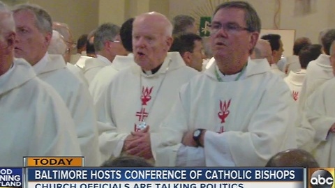 Baltimore hosts conference of Catholic bishops