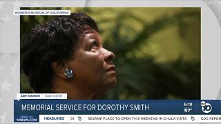 Memorial Service for Dorothy Smith Saturday