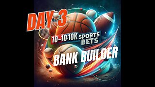 "🚀 Day 3: The Ultimate $50 to $1,000K Bank Builder Challenge | Transform Your Bet in 10 Days!"