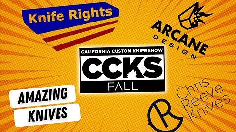 CALIFORNIA CUSTOM KNIFE SHOW 2023| CRK,ARKANE DESIGN,KNIFE RIGHTS