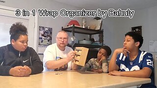 3 in 1 Kitchen Wrap Organizer Bahuly