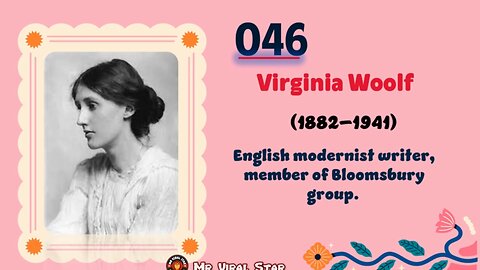 Virginia Woolf (1882–1941) | TOP 150 Women That CHANGED THE WORLD | Short Biography