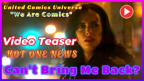 Video Teaser: Hot One News: Jessica Jones Is The 1 Defender The MCU Can't Bring Back Ft. JoninSho "We Are Hot"