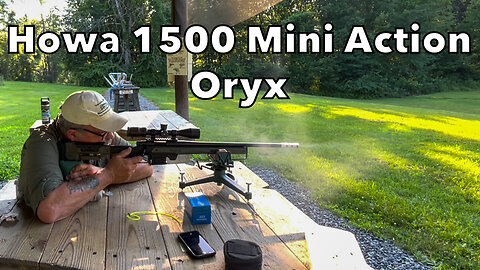 First Range Trip with the .223 Howa Mini Action in the MDT Oryx Chassis