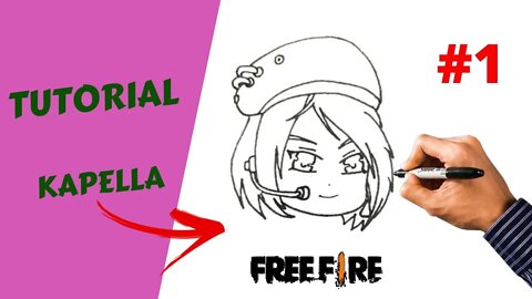 COMO DESENHAR A KAPELLA DO FREE FIRE